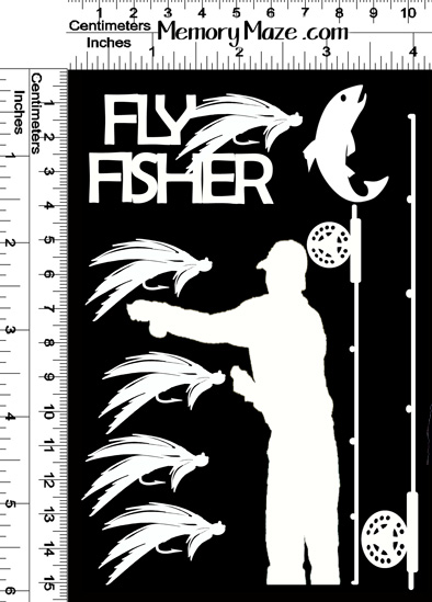 FLY FISHER 100 X 150  MIN BUY 3